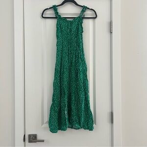 Green Polka Dot Dress